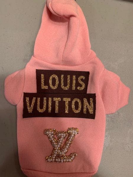 louie vuitton inspired dog jogger